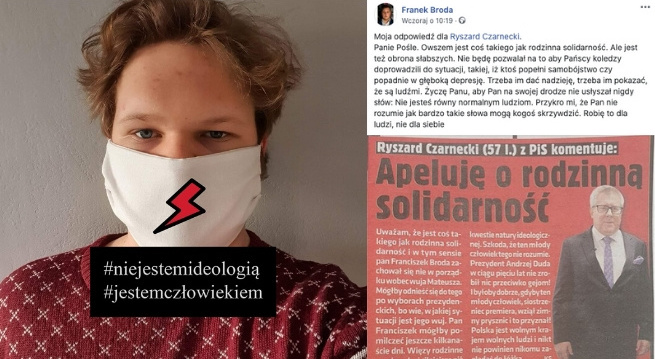 Czarnecki prosi siostrzeńca premiera Morawieckiego, żeby się nie odzywał, bo "rodzinna solidarność"