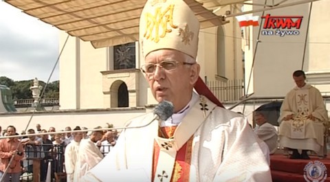Arcybiskup Depo na Jasnej Górze: "Boleśnie powróciły wypowiedzi, że w Polsce rządzi konstytucja, a nie ewangelia"