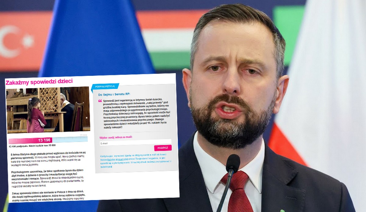 Kosiniak-Kamysz tłumaczy, że zakaz spowiedzi dla dzieci byłby sprzeczny z konstytucją