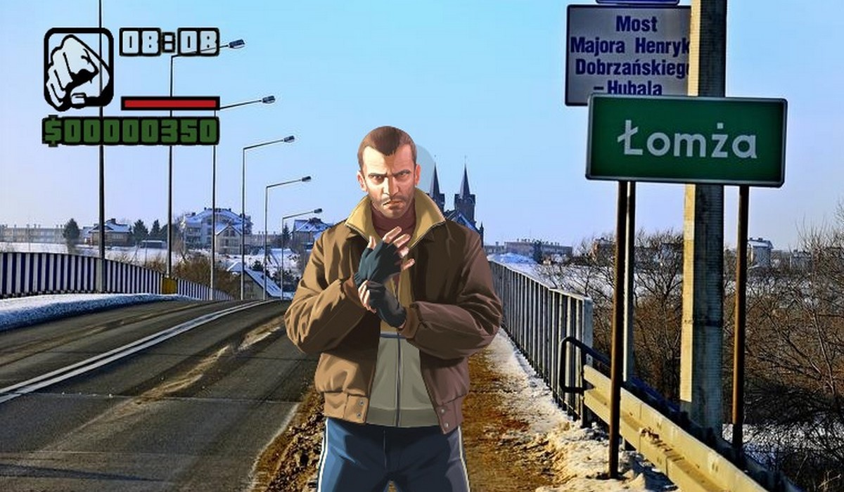 GTA Łomża: kryminalny geniusz dokonał rozboju z użyciem bejsbola, a potem nieskutecznie schował się w lodówce