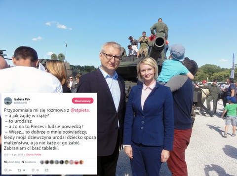 Kochanka Pięty: zabraniał mi brać tabletki antykoncepcyjne