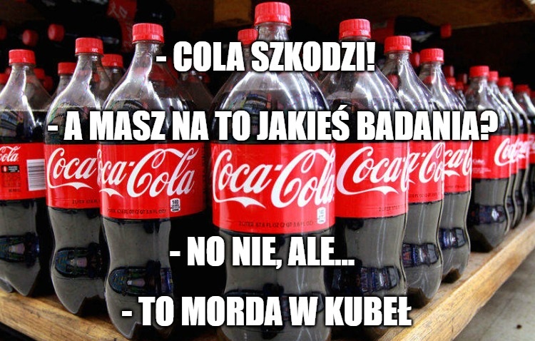 Coca-Cola skutecznie ucisza wszelkie badania nad szkodliwością ich produktów