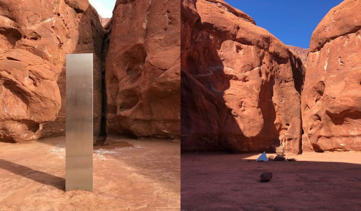 USA: tajemniczy monolit jak się pojawił, tak zniknął i już nie stoi na pustyni