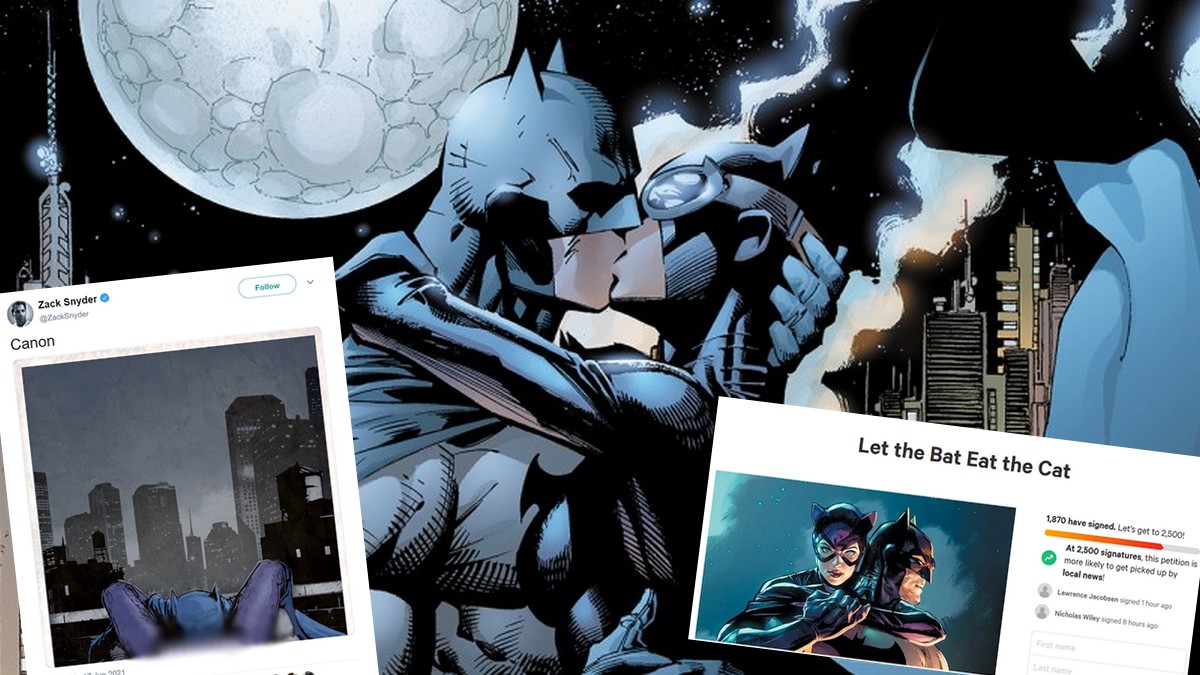 Kwestia relacji sek*ualnych Batmana i Catwoman doprowadziła do konfliktu Snyder-DC