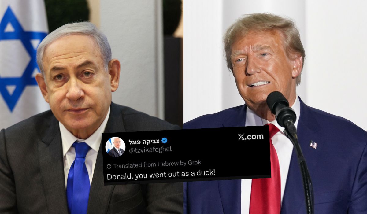 Izraelscy politycy naśmiewają się z Trumpa i nazywają go tchórzliwą kaczką