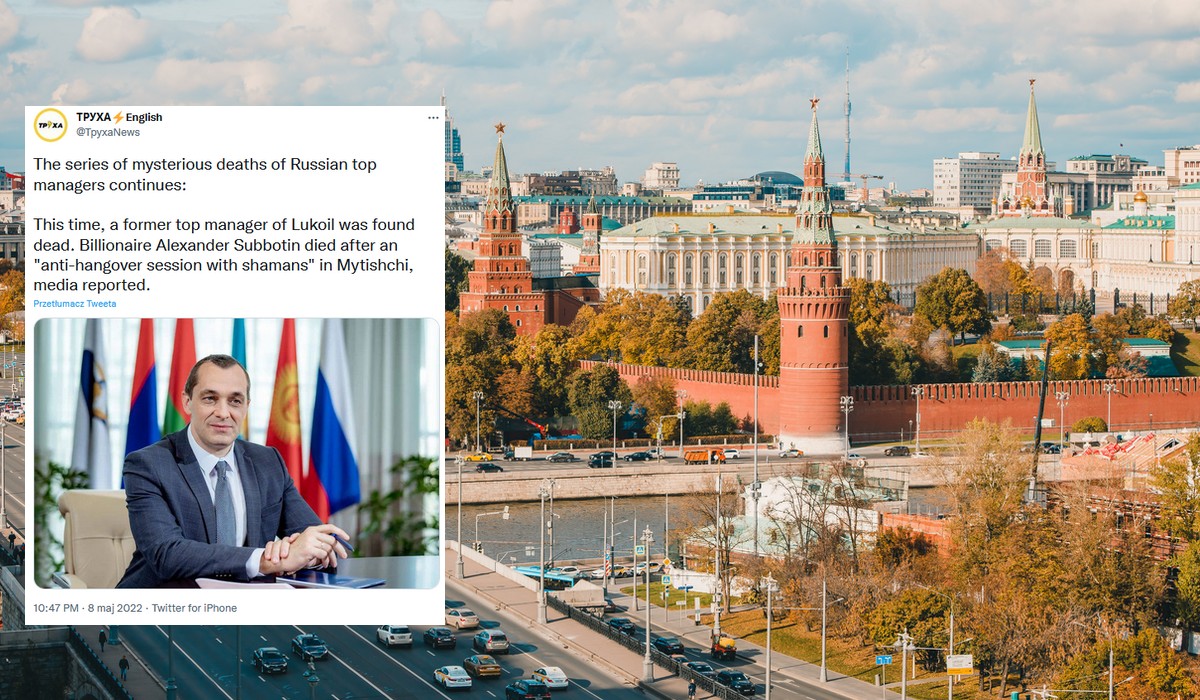 Trwa tajemnicze wymieranie oligarchów: umarł siódmy, były dyrektor Łukoila, wcześniej miał sesję z szamanami