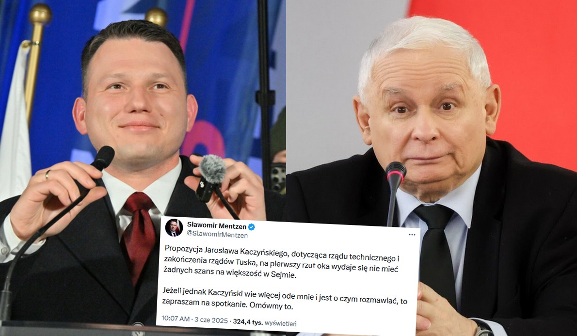 Mentzen zaprosił na kawę Kaczyńskiego, ale został luźniutko wzgardzony