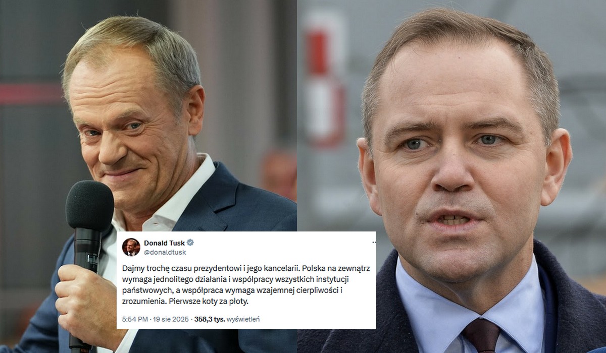 Tusk zaapelował o cierpliwość wobec prezydenta Nawrockiego