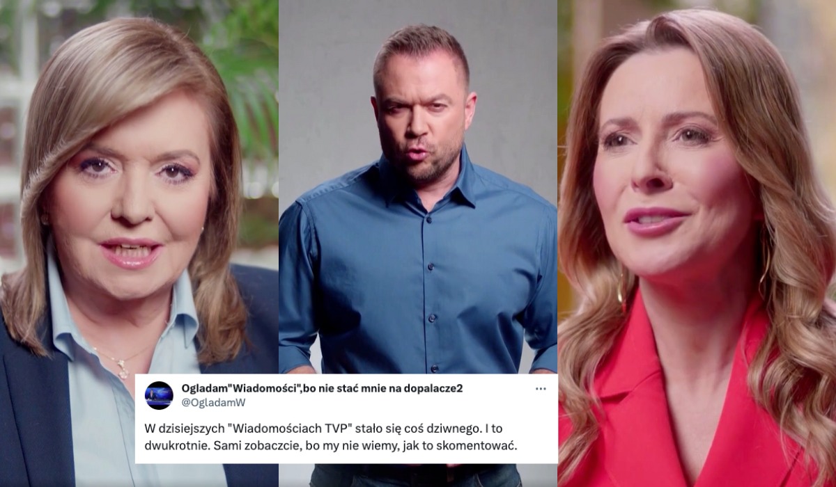 Wiadomości TVP oprócz reklamy PiS puściły też reklamę siebie