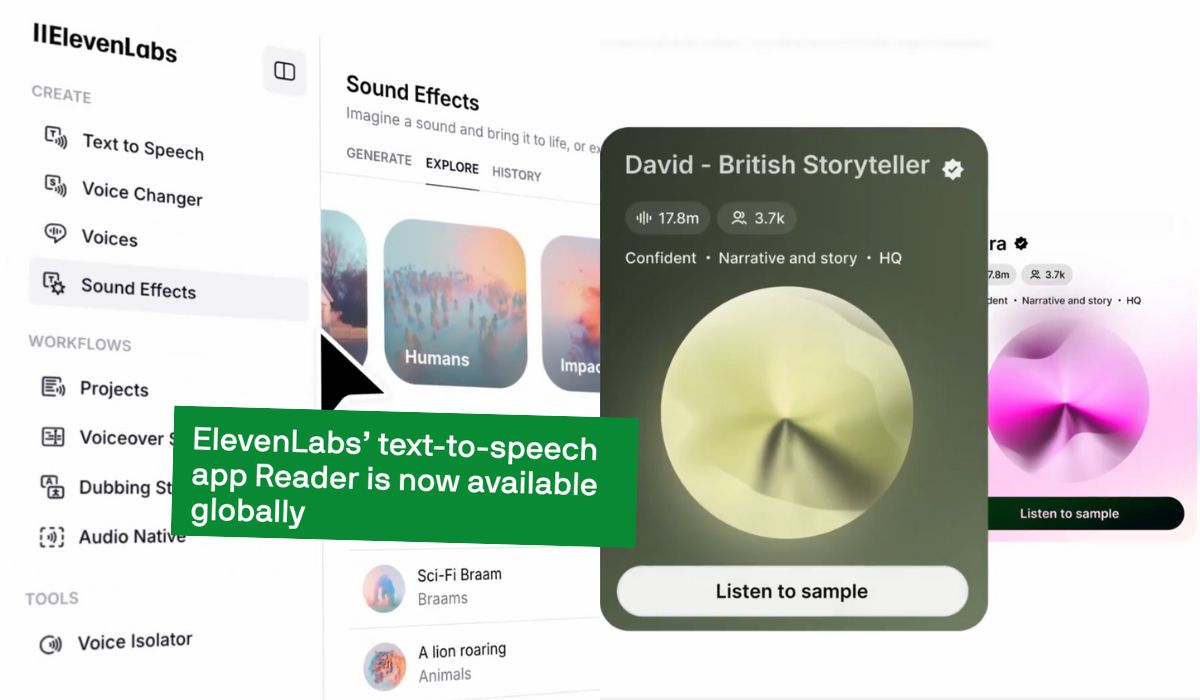 Firma ElevenLabs sprawi, że autorzy będą mogli od razu "pisać" książki głosem i zamieniać je w audiobooki