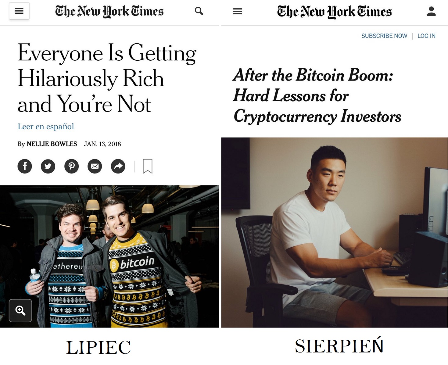 Dziennikarze szybko zmieniają zdanie