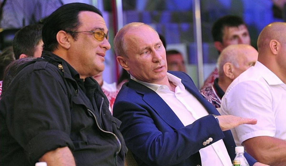 Steven Seagal kręci film, w którym chce pokazać, że inwazja Rosji na Ukrainę wcale nie była ich inwazją