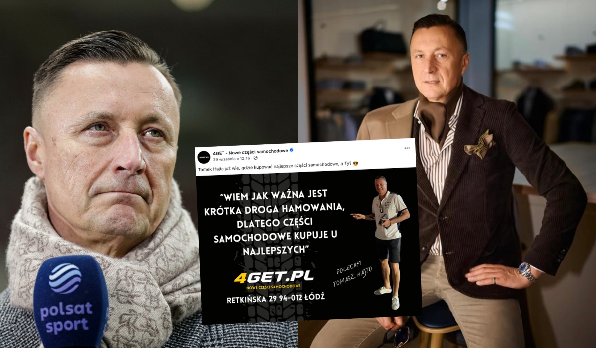 Tomasz Hajto sprzeciwia się wykorzystywaniu jego wizerunku w reklamach części samochodowych