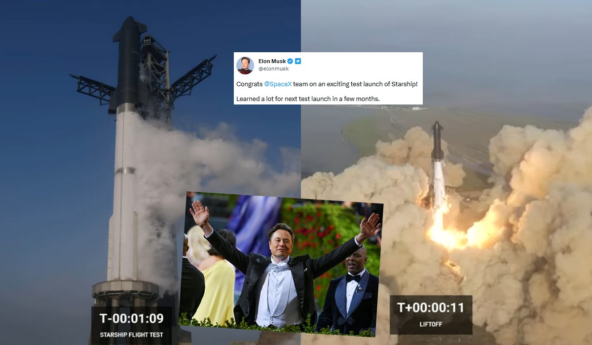 Testowy lot rakiety Elona Muska zakończył się sukcesem, mimo tego, że pojazd wybuchł