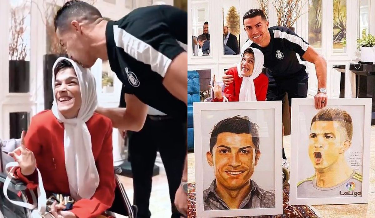 Cristiano Ronaldo został skazany na 99 batów za niesforny pocałunek