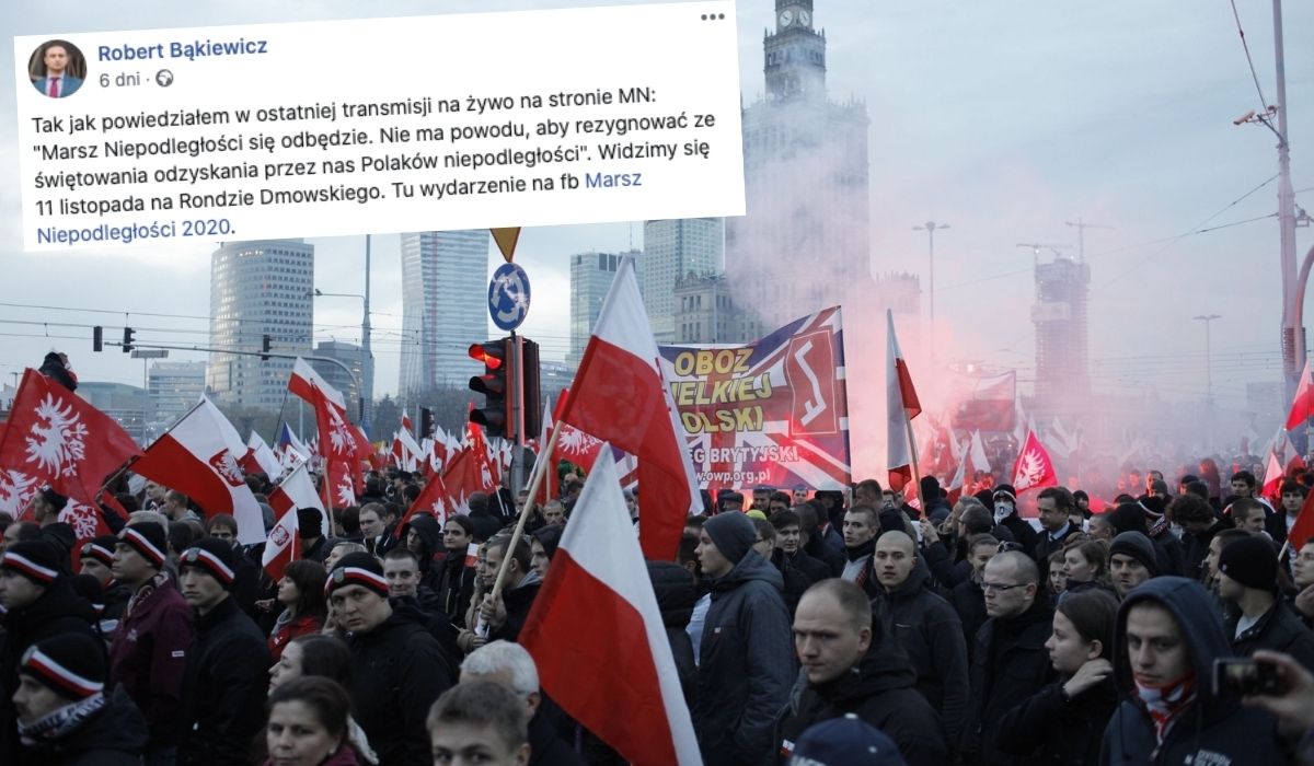 Narodowcy zapewniają, że Marsz Niepodległości na pewno się odbędzie