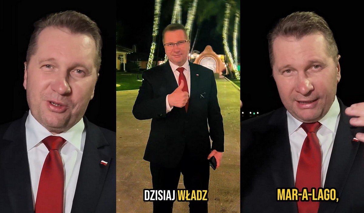 Przemysław Czarnek poleciał do Ameryki umacniać sojusz z administracją Trumpa