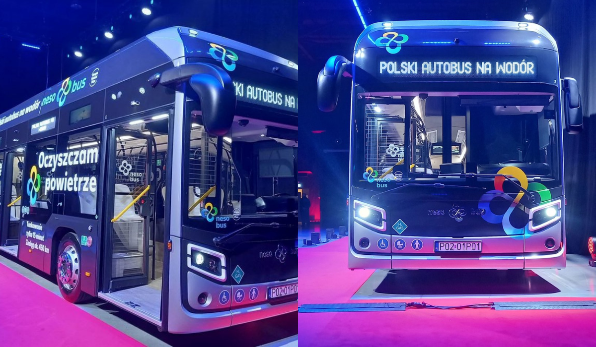 W Świdniku rusza produkcja autobusów napędzanych wodorem, takich wypluwających parę wodną zamiast spalin
