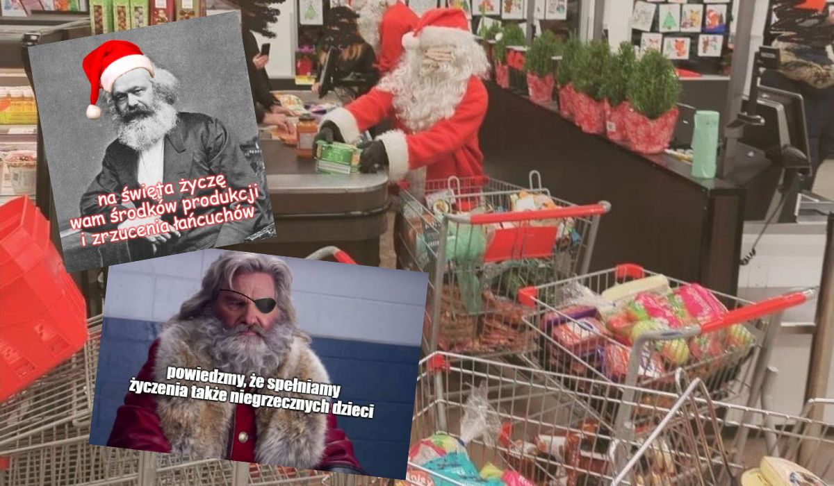 Kanada: złodzieje przebrani za świętych Mikołajów i elfy okradli sklep, a jedzenie oddali potrzebującym