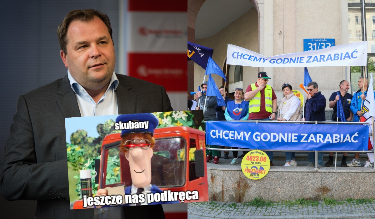 Prezes Poczty luźniutko o strajku pracowników: nie traktuję tego jako dużego wyzwania