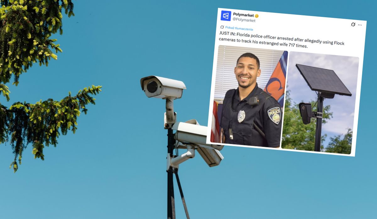 USA: policjant oskarżony o nadużycie kamery Flock do śledzenia swojej żony, z którą żyje w separacji