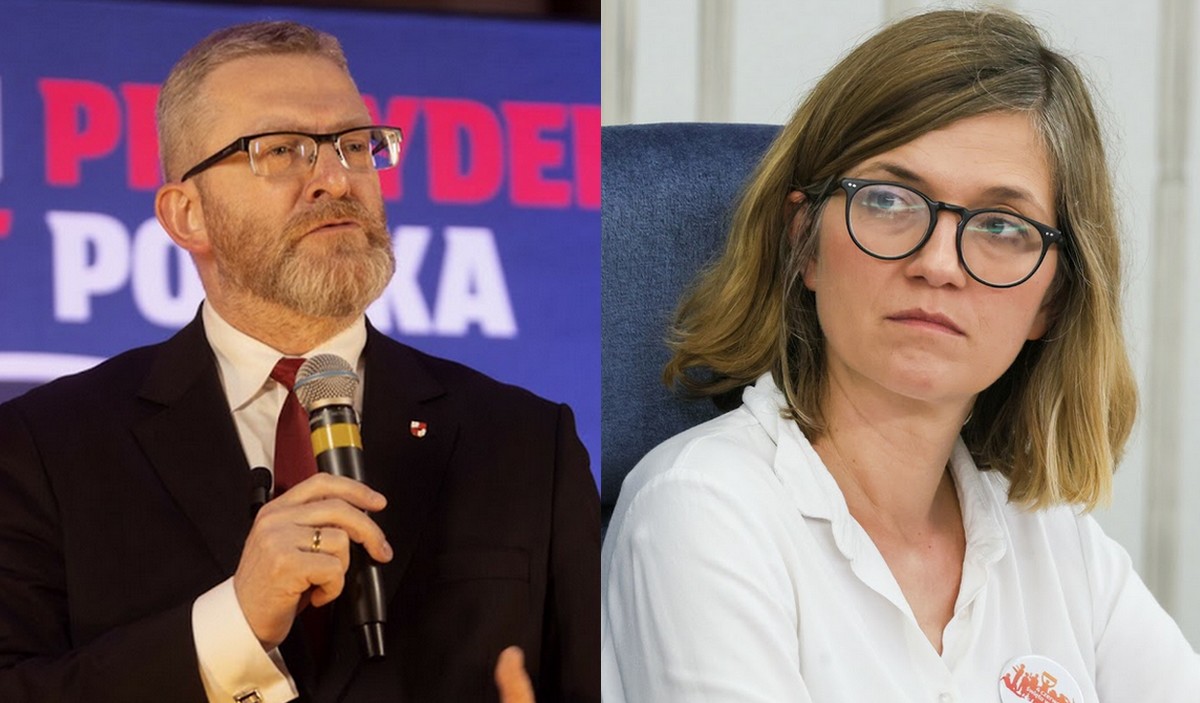 Magdalena Biejat czule o Grzegorzu Braunie: "jego miejsce jest w więzieniu"