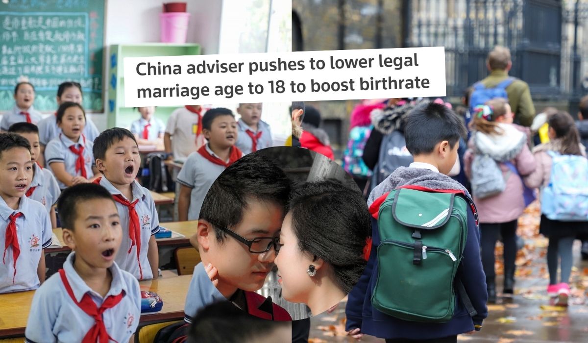 Chiny rozważają obniżenie wieku małżeńskiego w odpowiedzi na kryzys demograficzny