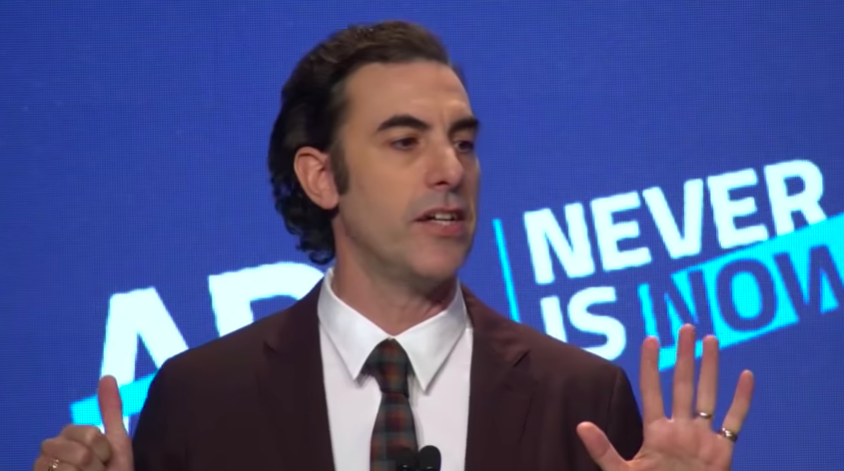 Sacha Baron Cohen: Facebook pozwoliłby na reklamy nawet Hitlerowi