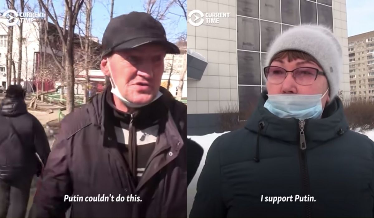 Dziennikarz pokazywał Rosjanom zdjęcia z Ukrainy, nie dowierzali i zmieniali temat