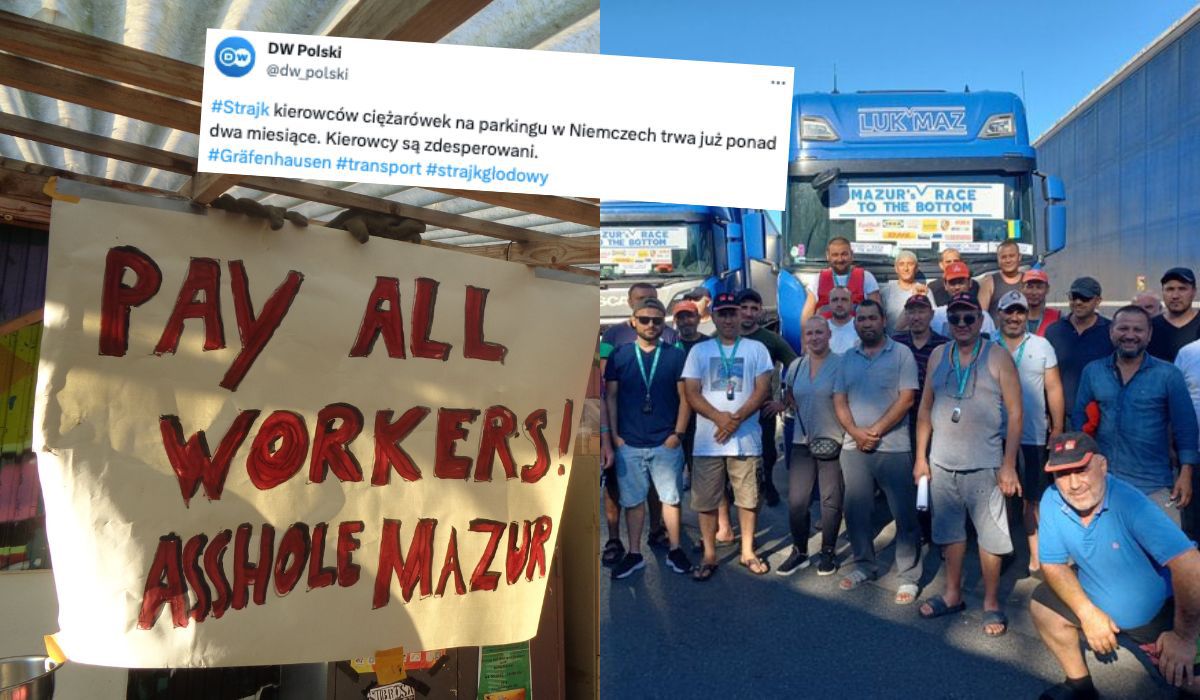 Niemcy: protest pracowników firmy Mazur zmienił się w strajk głodowy