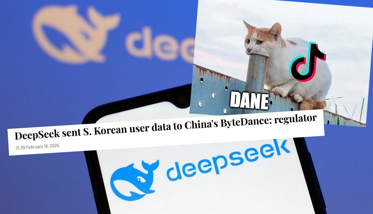 Koreańscy urzędnicy ostrzegają: DeepSeek wyciąga dane i przesyła je do firmy posiadającej TikToka