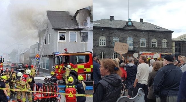 Reykjavik: demonstracja po śmierci trzech Polaków, którzy zginęli w pożarze 