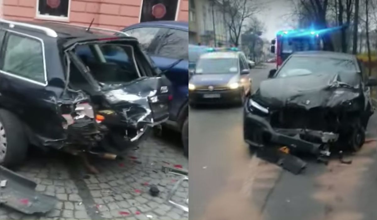 Pijany kierowca w Radomiu zniszczył łącznie 11 samochodów. Miał 2,5 promila