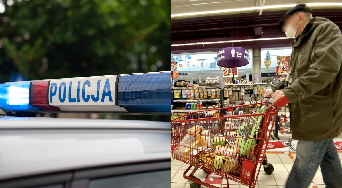 Buńczuczni seniorzy chodzili po galerii handlowej bez maseczek, następnie pobili policjanta