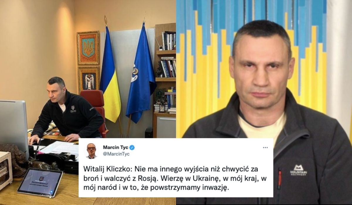 Witalij Kliczko idzie walczyć z bronią w ręku. "Mieszkańcy Kijowa stali się żołnierzami"