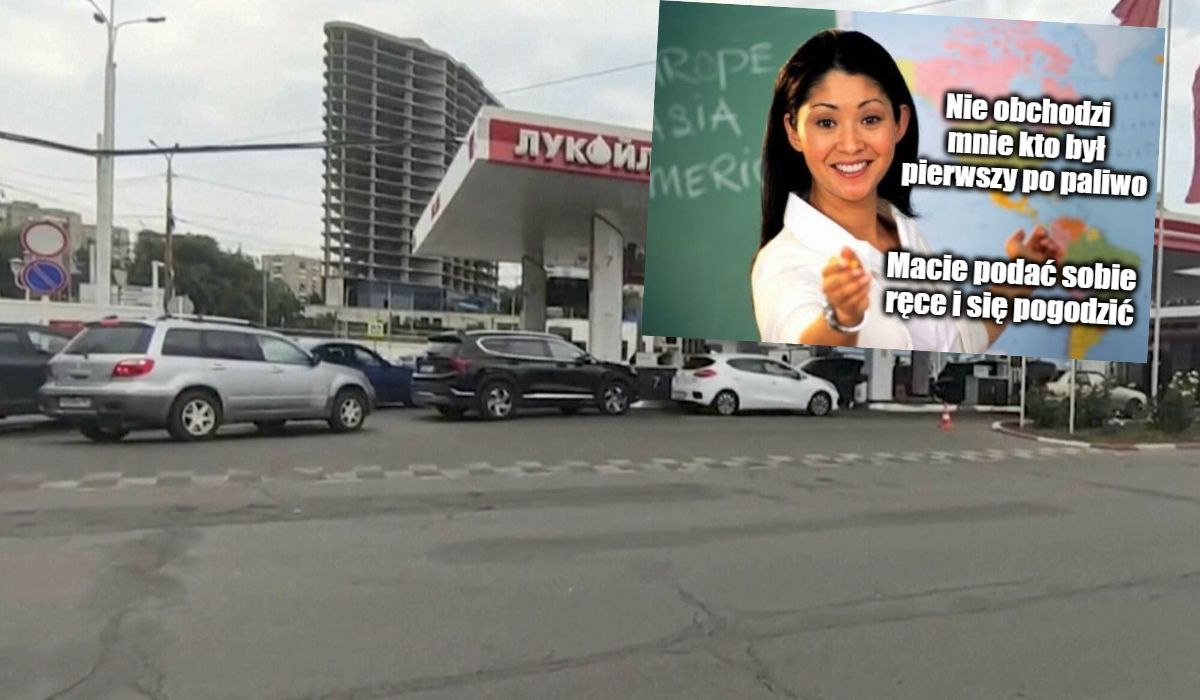 Rosja: władze zaczęły wysyłać nauczycieli do pilnowania stacji benzynowych