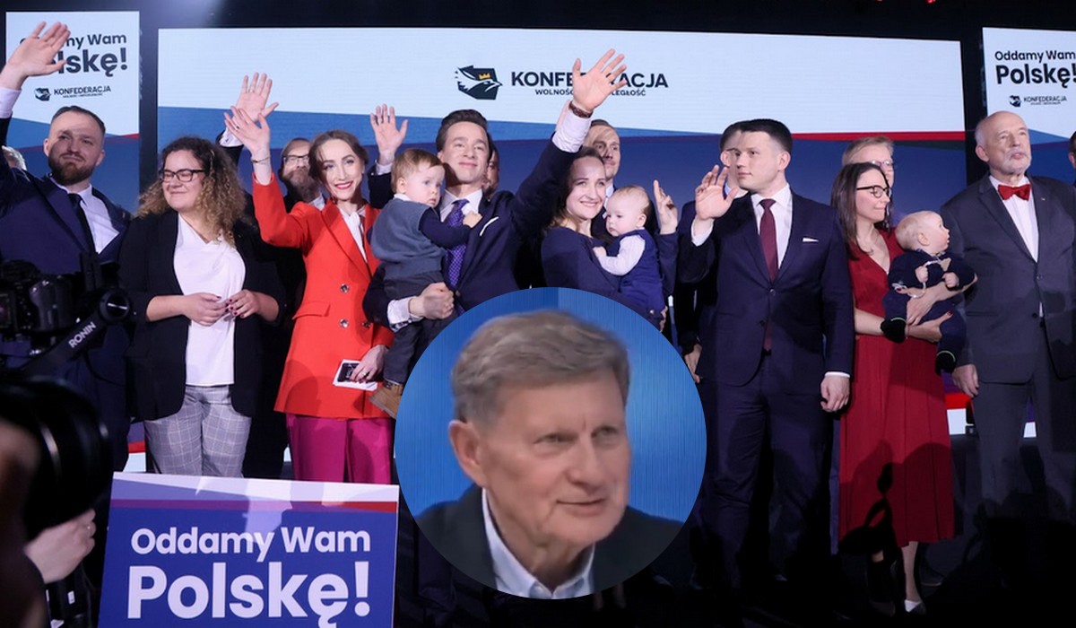 Leszek Balcerowicz jak Wojewódzki chwali Konfederację za rozsądek