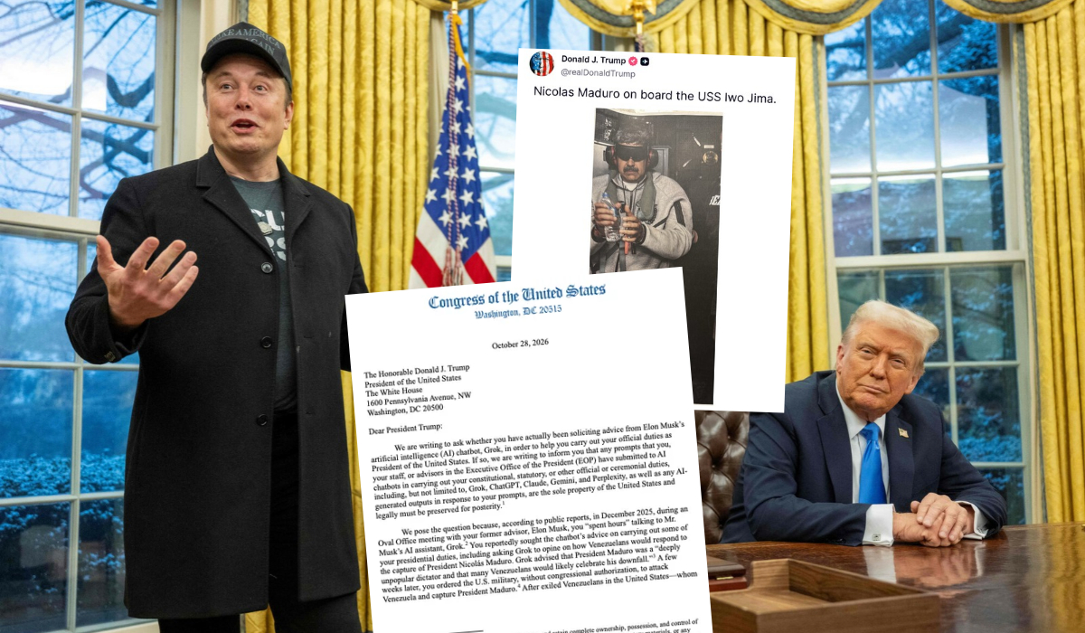 USA: Demokraci chcą wiedzieć, czy Trump konsultował porwanie Maduro z Grokiem