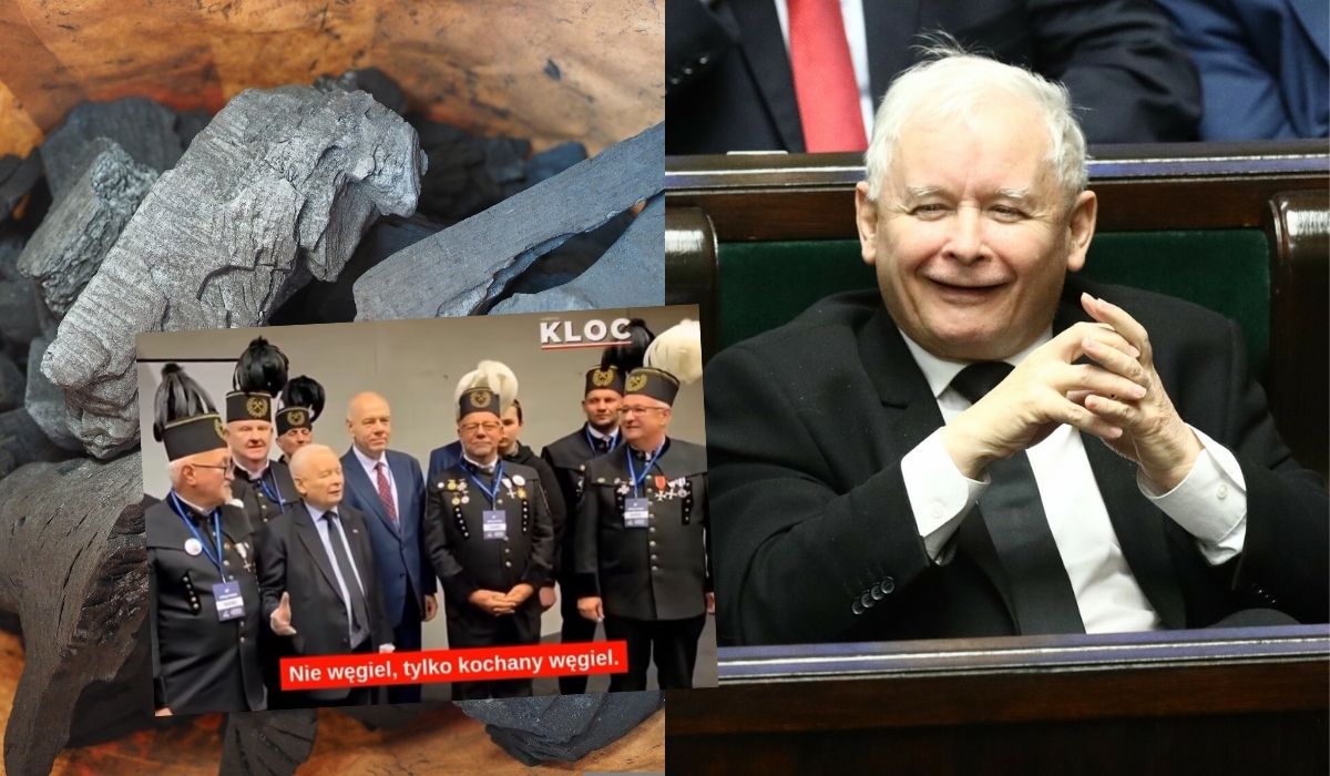 Prezes Kaczyński obiecuje budowę nowych kopalni, gdy tylko PiS wróci do władzy
