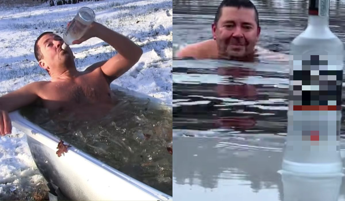 Nie żyje youtuber Apetor, słynny "mors" pijący wódkę został znaleziony w przeręblu