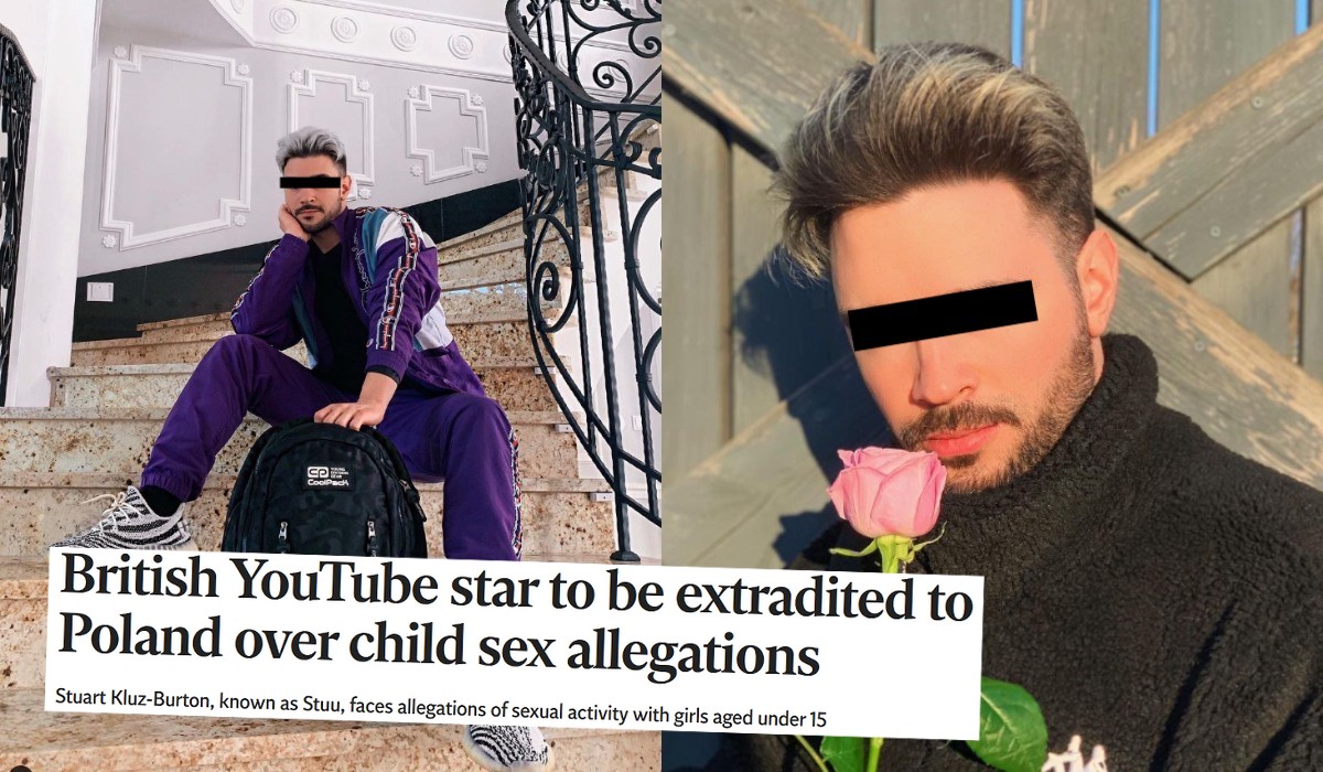 The Independent: brytyjski Sąd Najwyższy orzekł, że youtuber Stuu podejrzany o pe*ofilię może zostać wydany Polsce