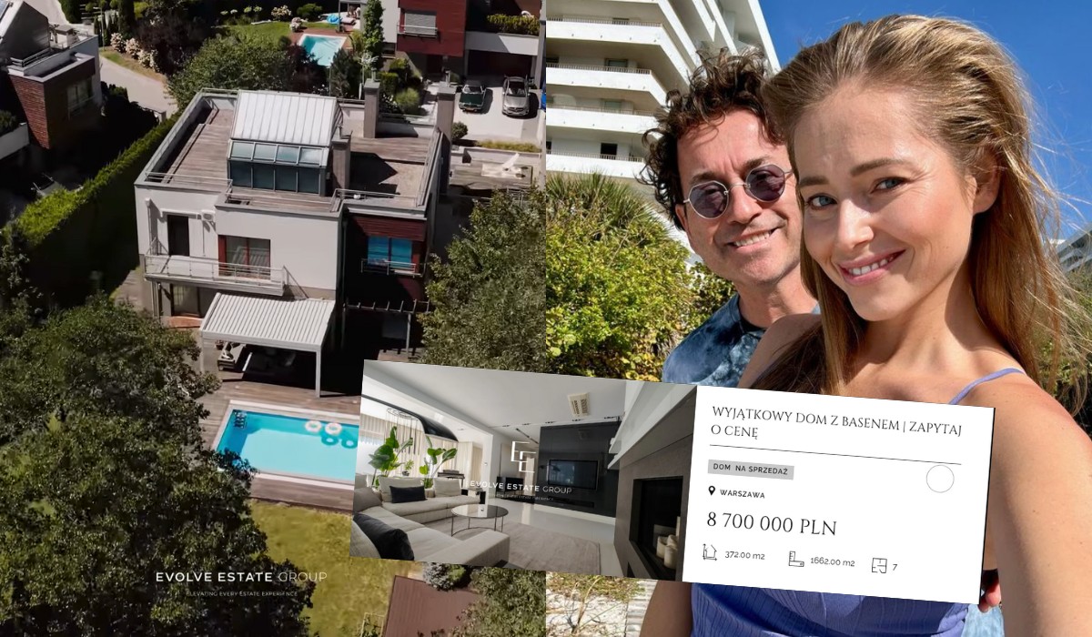 Rubikowie zeszli z ceny i ich willa kosztuje teraz 8,7 mln zł zamiast 10 mln