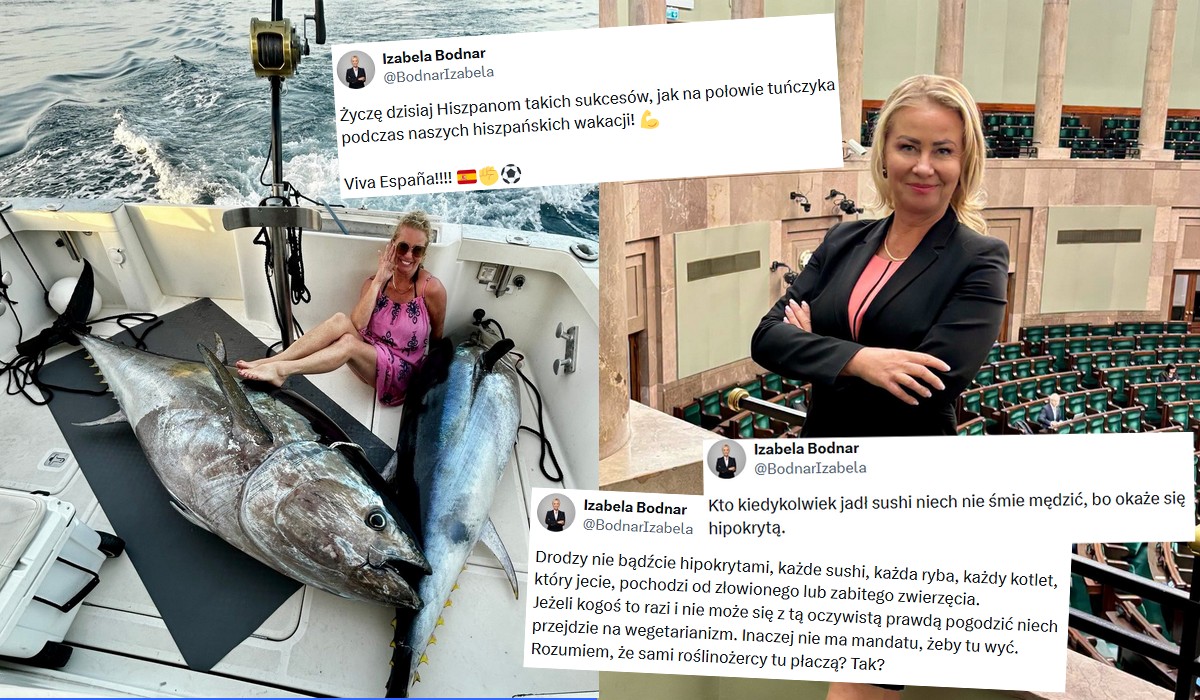 Posłanka odpowiada na krytykę za zdjęcie z wakacji z tuńczykami, uważa, że ludzie przesadzają