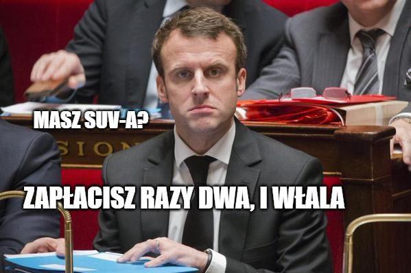 Francja podwyższa podatek od SUV-ów. Do 20 tysięcy euro