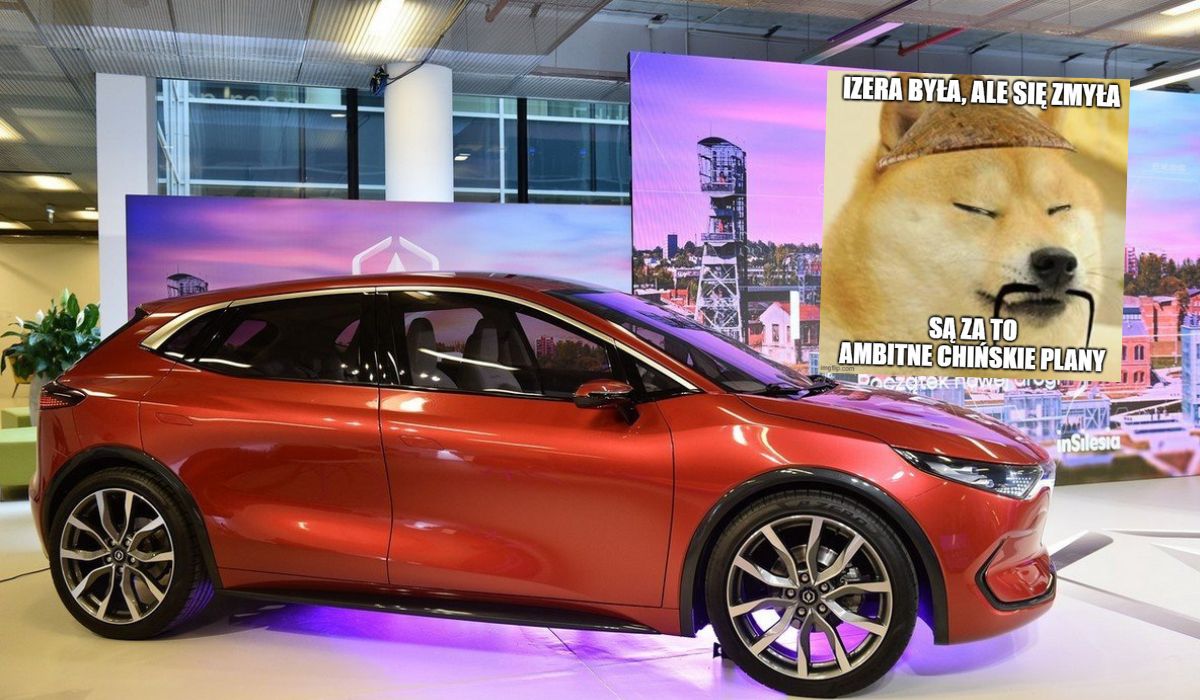 Zamiast polskiego elektryka, Izery, będzie "klaster elektromobilności" czyli montownia dla chińskich firm