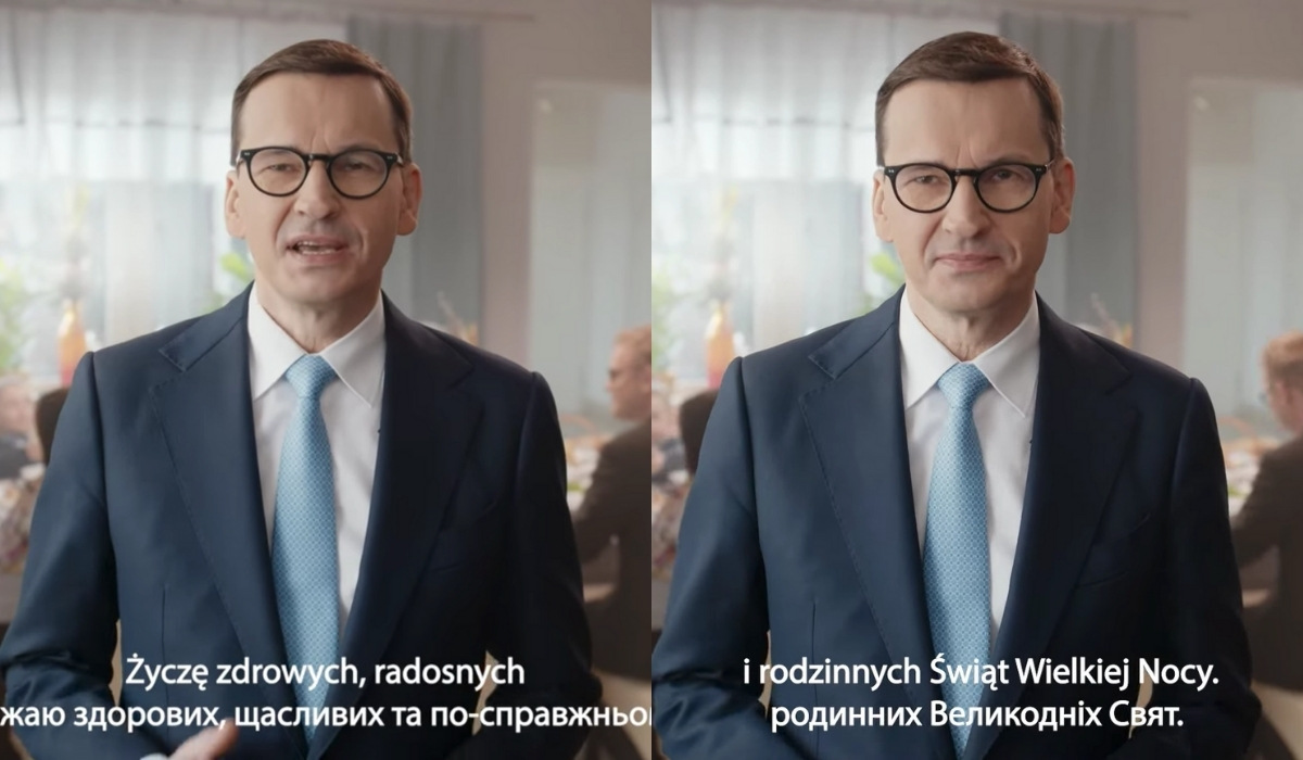 Na emisję wielkanocnych życzeń premiera wydano 650 tysięcy złotych