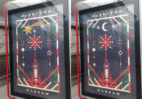 Sebastian Kaleta (PiS) na tropie islamu w plakacie bożonarodzeniowym