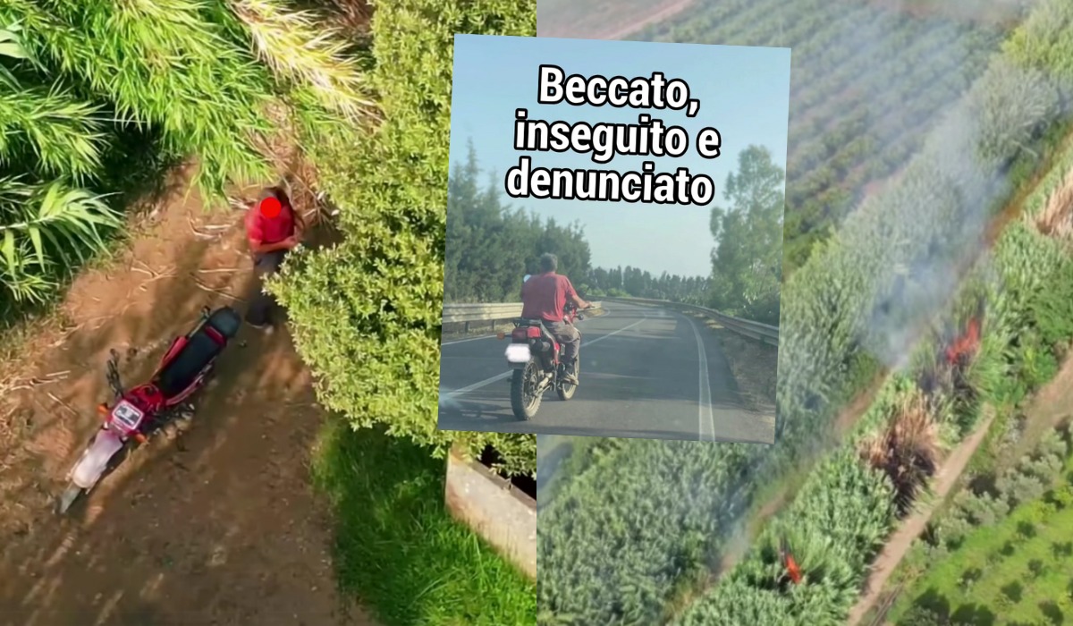 Włochy: dron wyśledził podpalacza, który jeździł po polach i wywoływał pożary