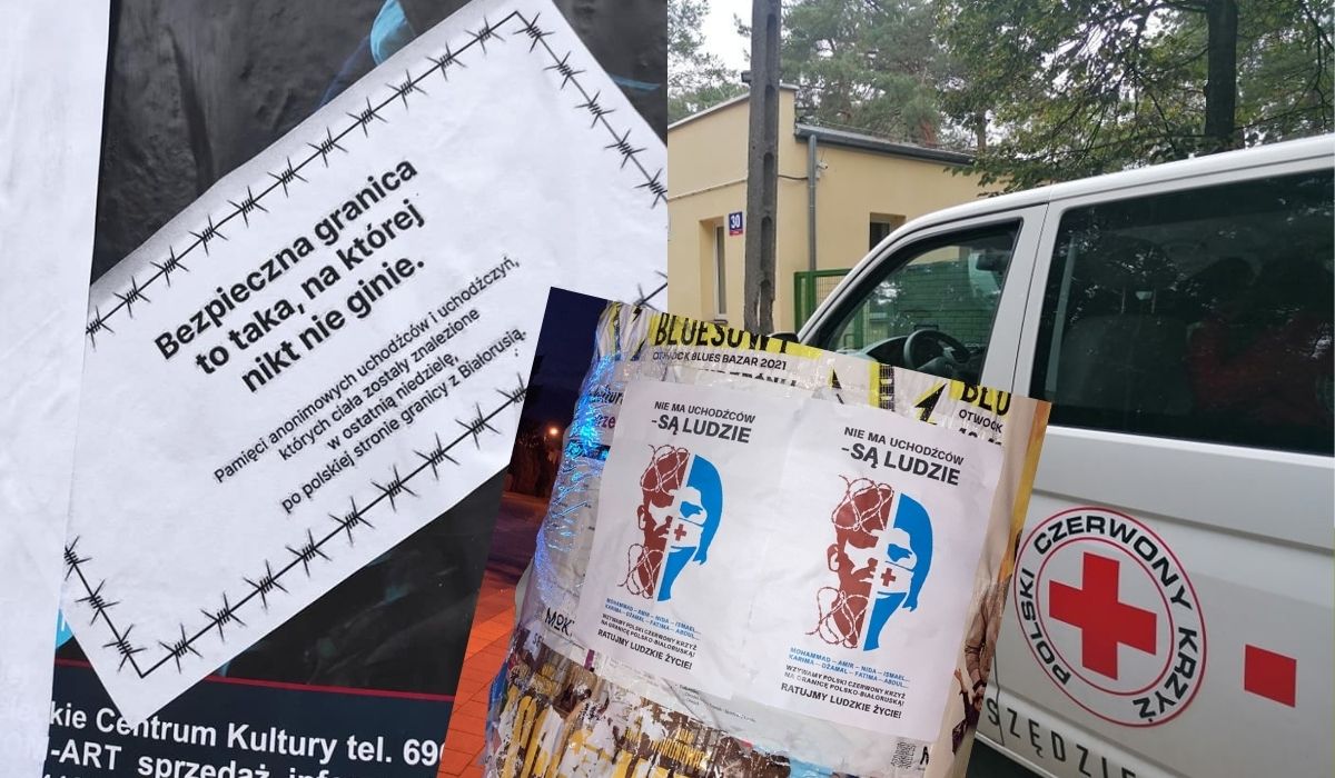Aktywiści zajęli siedzibę Polskiego Czerwonego Krzyża i domagają się pomocy dla migrantów, ale takiej prawdziwej, a nie gadanej