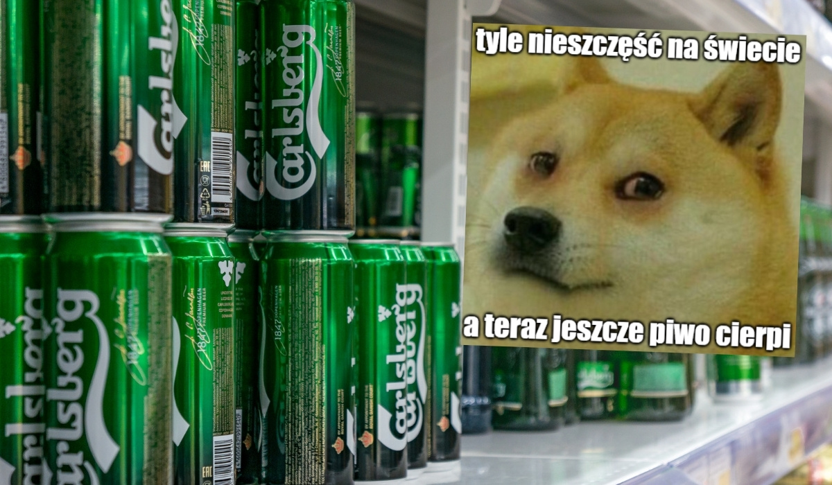 Carlsberg Polska z powodu braku dwutlenku węgla musiał wstrzymać produkcję piwa, problem może też dotknąć konkurencji